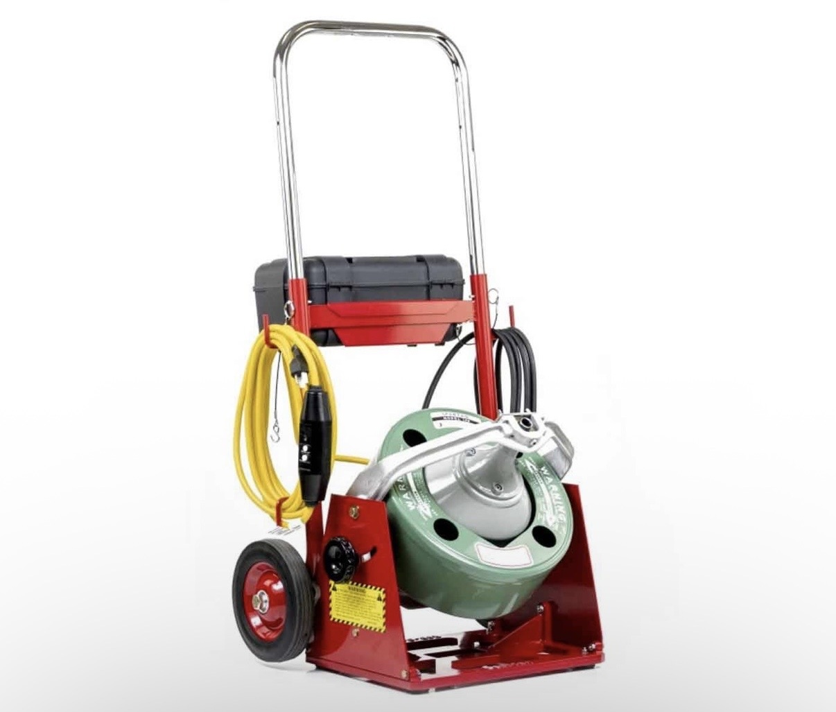 Professional drain cleaning machine